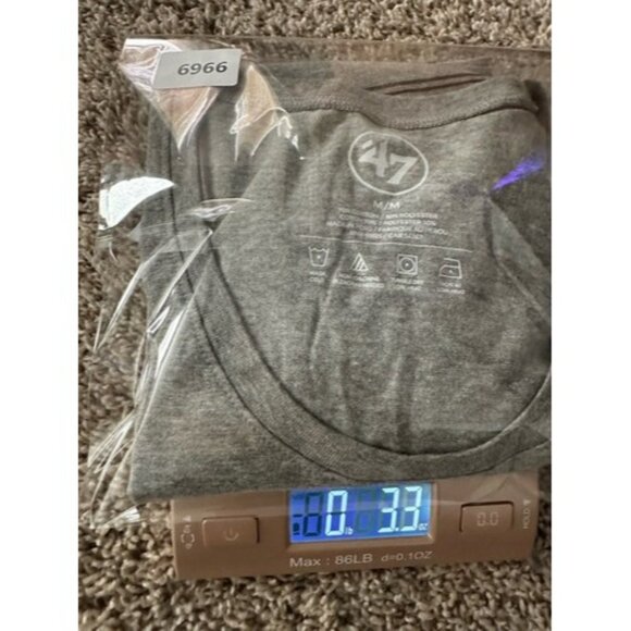 47' Brand Women Gray Short Sleeve Jackson Hole Wyoming Tee Size Medium Pull Over - Picture 12 of 12